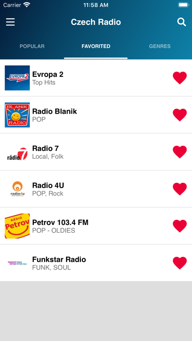 Czech Radio screenshot 4