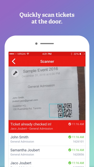 How to cancel & delete Guestlist - Event Management from iphone & ipad 4