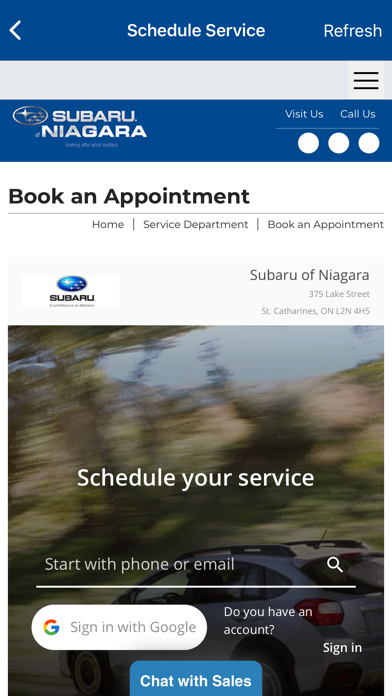Subaru of Niagara screenshot 3