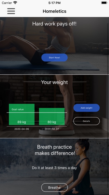 Homeletics - home workout