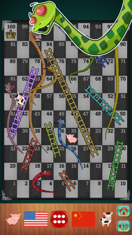 Snakes and Ladders - dice game screenshot-3