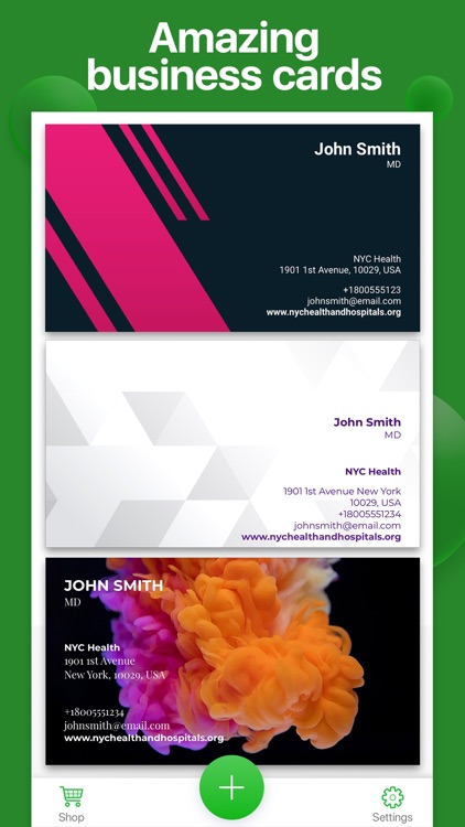 Digital ID Business Card Maker