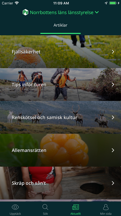 Norrbottens Naturkarta screenshot 4
