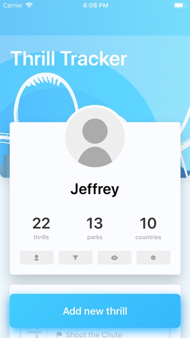 Thrill Tracker screenshot 2