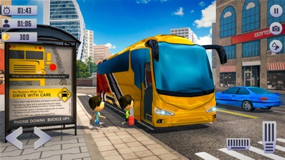 Stickman Passenger Bus Driving screenshot 2