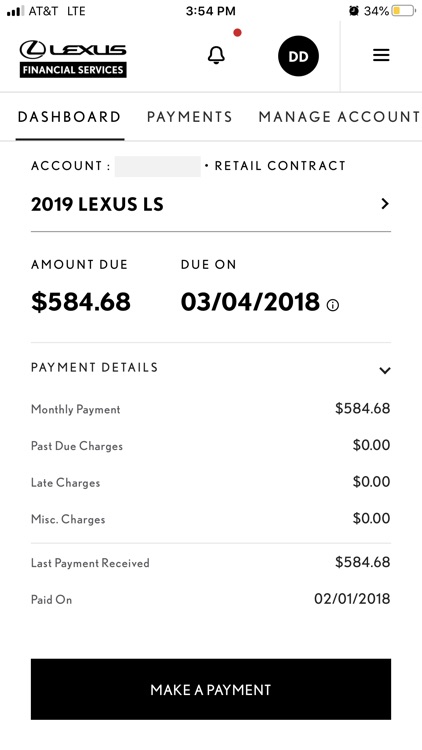 myLFS - Lexus Financial