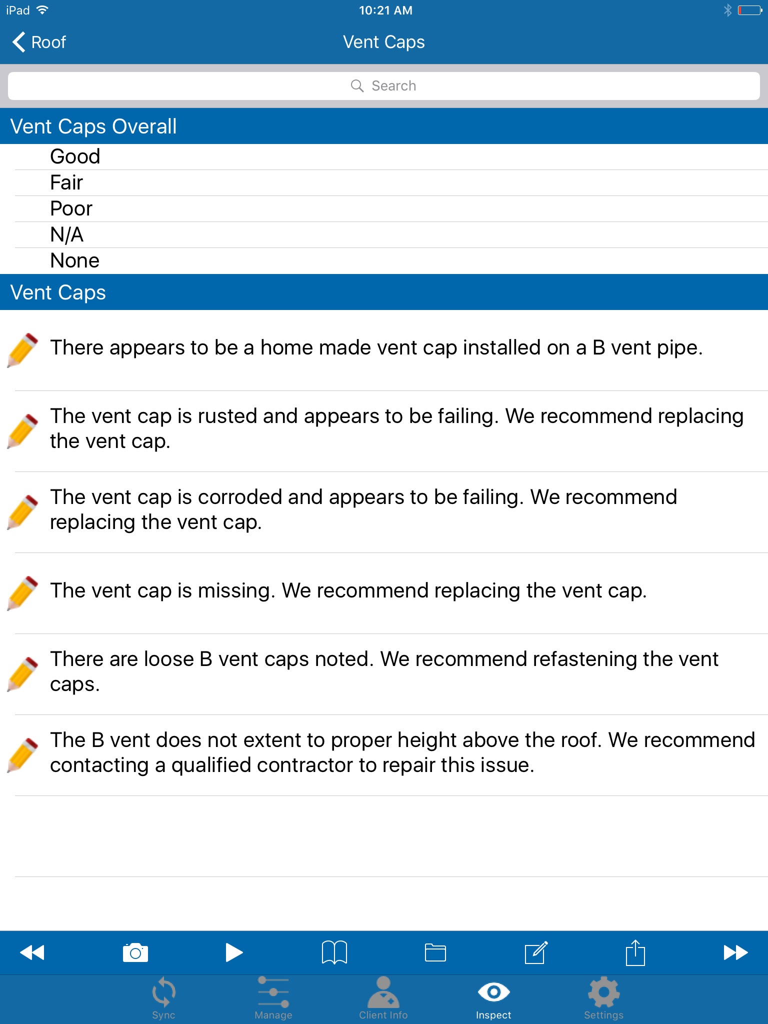 Home Inspector Pro Mobile screenshot 2