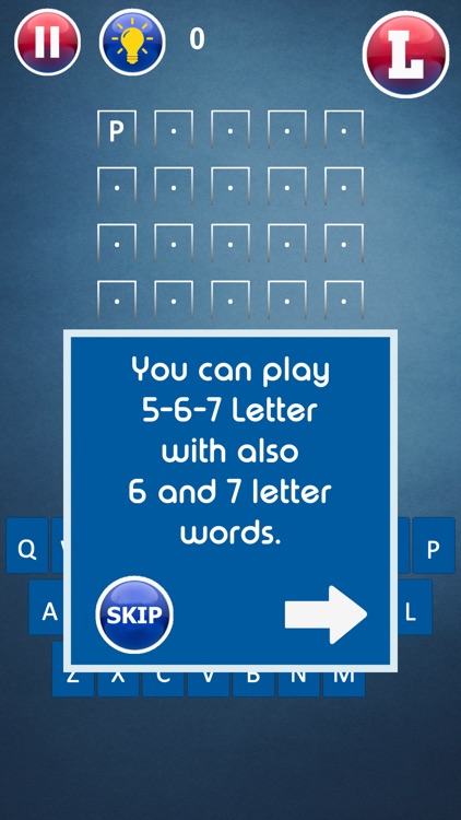 Guess the 5-6-7 Letter Word screenshot-7