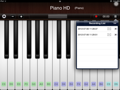 Piano™ HD screenshot