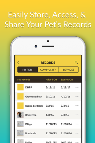PensterDocs – Pet records screenshot 2