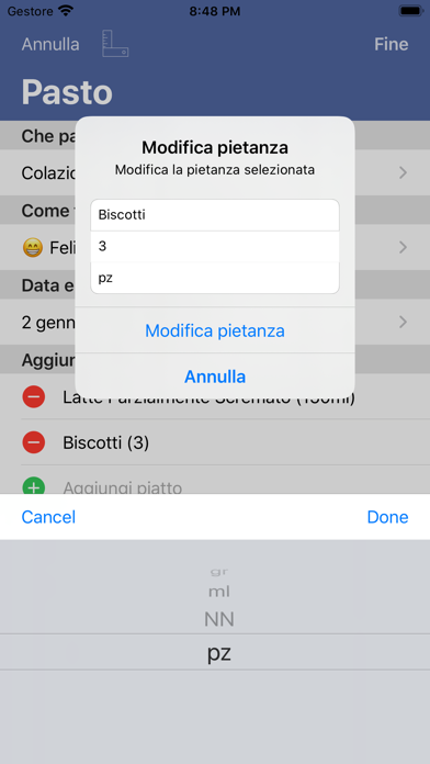 Diario Alimentare Emozionale screenshot 4