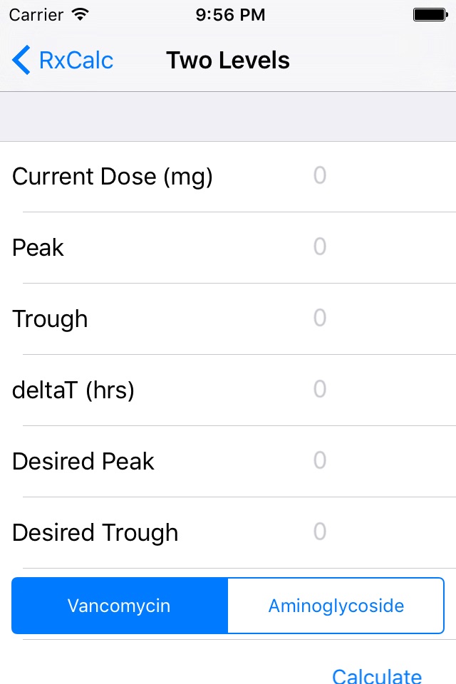 RxCalc screenshot 4