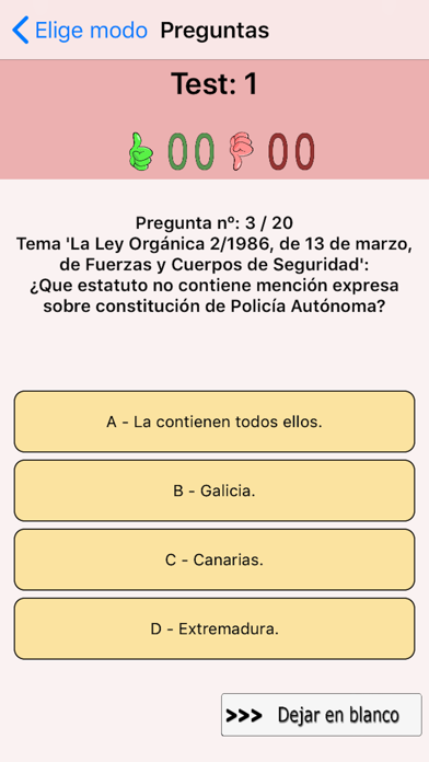 How to cancel & delete TestOpos Policia Nacional from iphone & ipad 3