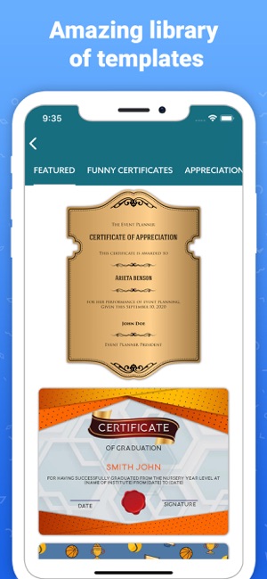 Certificate Maker,Card Creator(圖3)-速報App