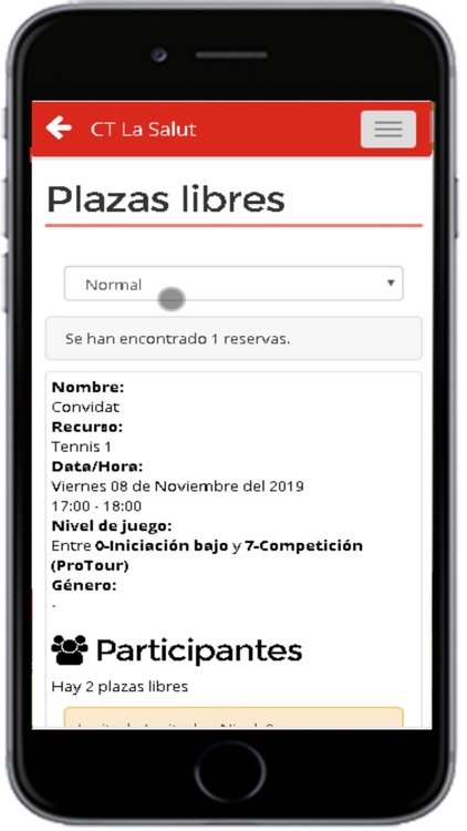 Club Tennis de la Salut App screenshot-3
