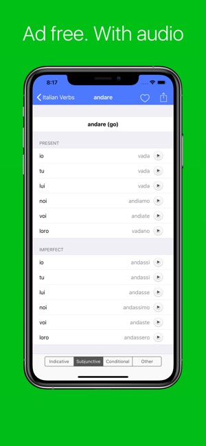 Italian Verb Conjugator Pro(圖1)-速報App