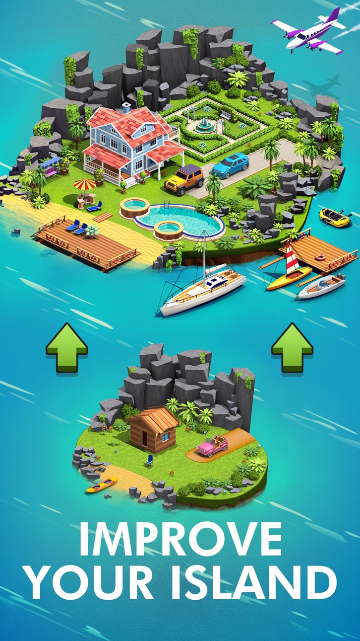 Merge more - American Dream - Free Hack screenshot 3 - iOS game interface