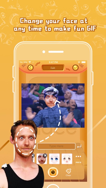 Face Meme - emoji gif maker