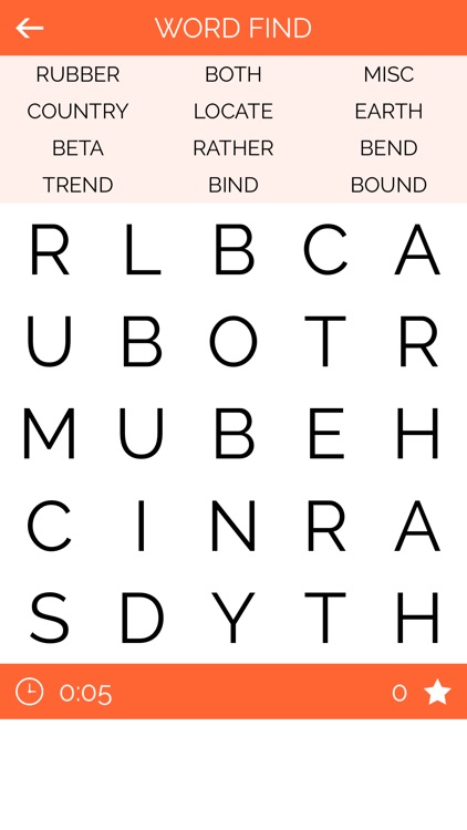 Word Find : Hidden Words