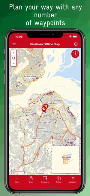 Kinshasa Offline Map(圖7)-速報App