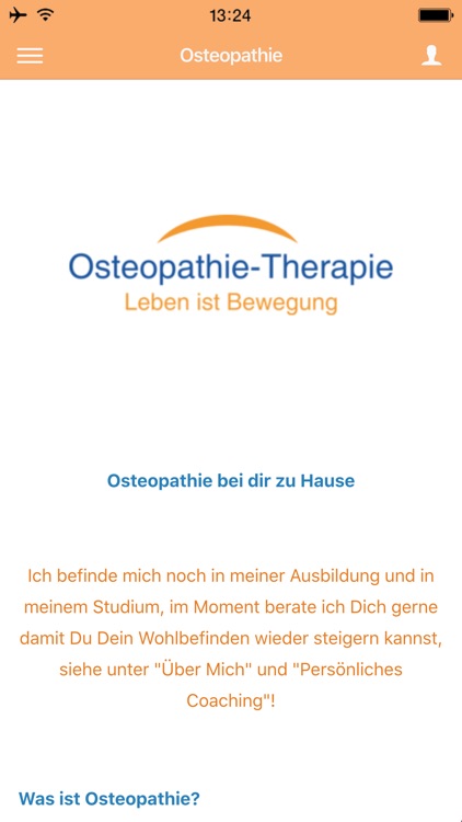 Osteopathie-Therapie