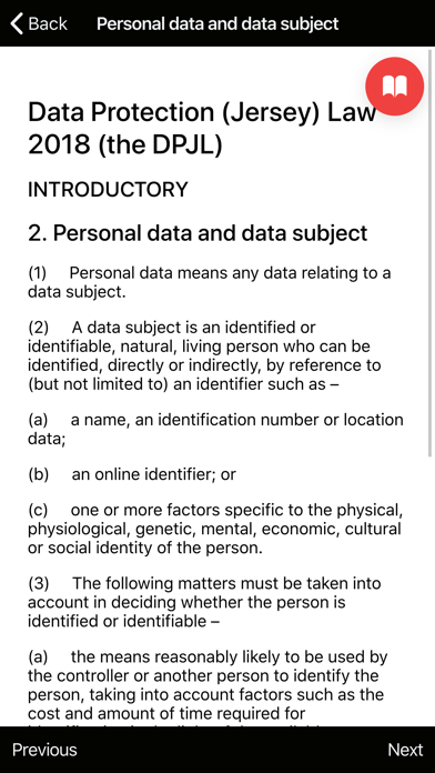 JOIC Data Protection Guide screenshot 2