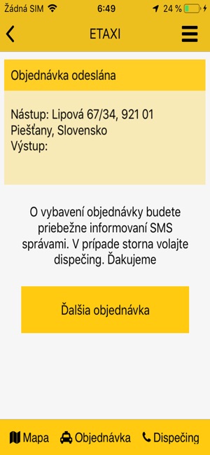 ETAXI Piešťany(圖2)-速報App