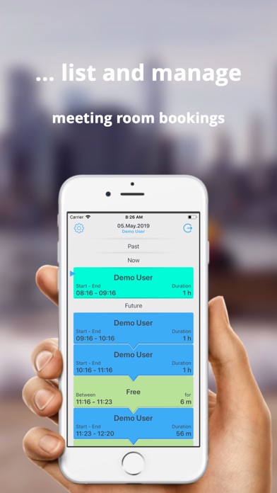 How to cancel & delete BookMe Outlook Meeting Room from iphone & ipad 3
