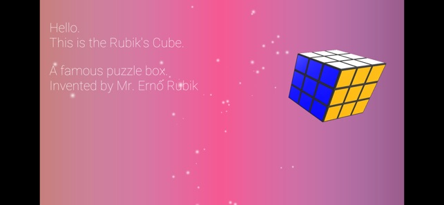 Rubik's Cube 3D Puzzle