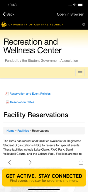 UCF Rec & Wellness Center(圖5)-速報App