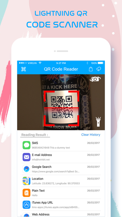 QR Code Scanner / Reader Pro screenshot 4