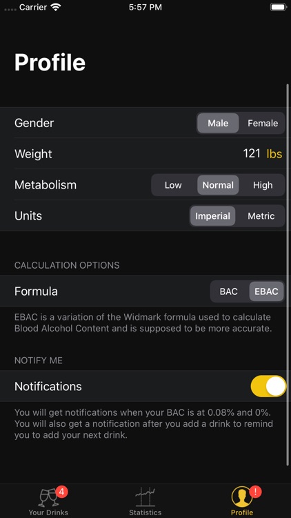 Drink alcohol measurement screenshot-5