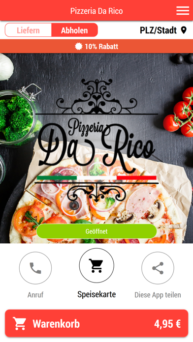 How to cancel & delete Pizzeria Da Rico from iphone & ipad 1