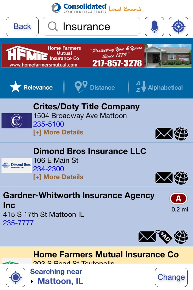 Consolidated Local Search screenshot 3