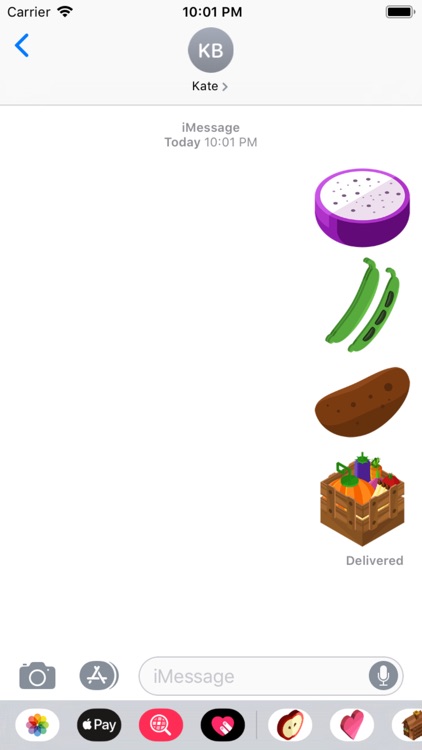 Vegtables and Fruits Stickers