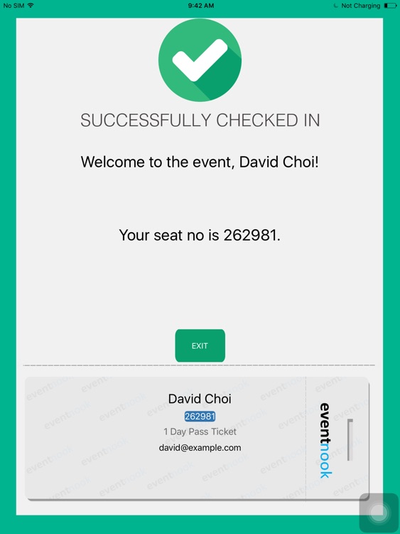 EventNook CheckIn for iPad screenshot-4