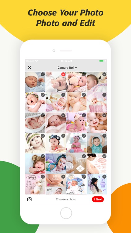 Baby Milestones - Photo Editor