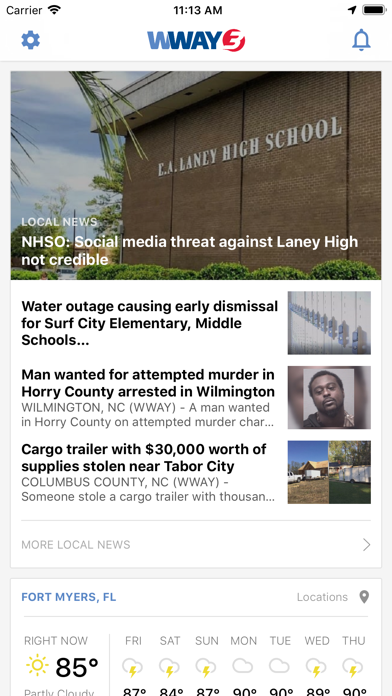 How to cancel & delete WWAY NEWS from iphone & ipad 1