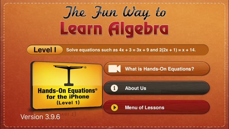 Hands-On Equations 1