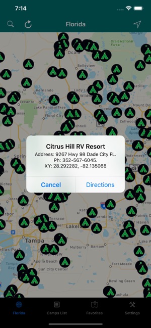 Florida – Campgrounds & RV's(圖4)-速報App