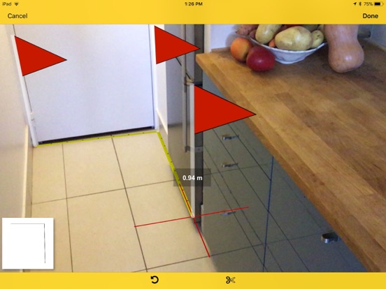 CamToPlan - AR tape measure screenshot 2