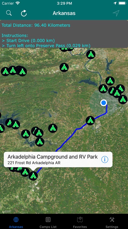 Arkansas – Camping & RV Parks