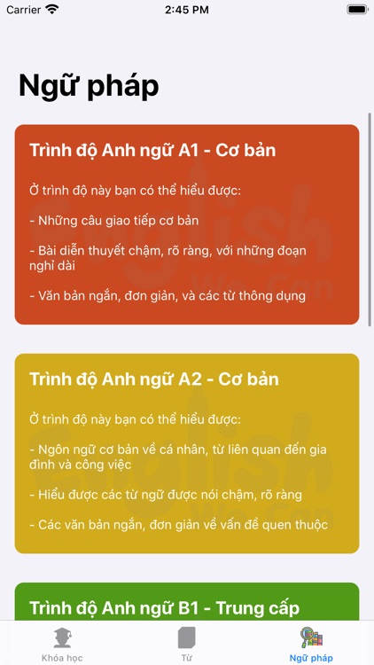 Easy English: học tiếng Anh screenshot-6