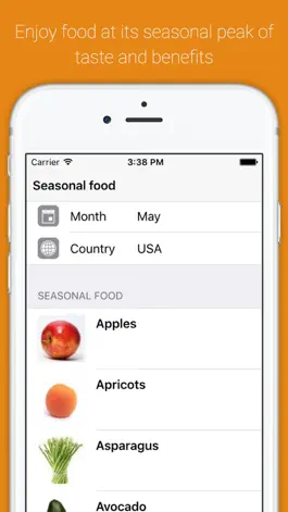 Game screenshot Seasonal food encyclopedia apk