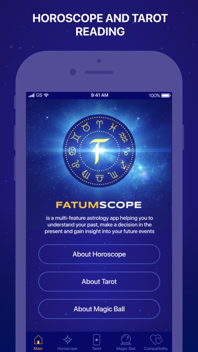 Fatum. Tarot & Daily Horoscope screenshot 2