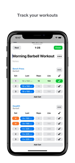 Gym Logger: Track Workouts(圖3)-速報App