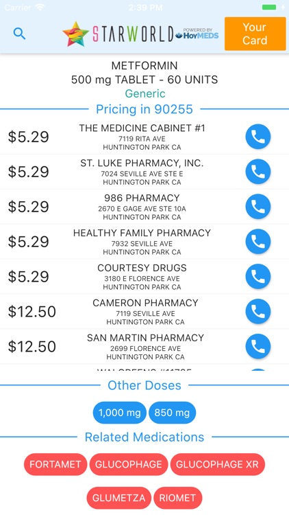 Starworld Medication Discount screenshot-3