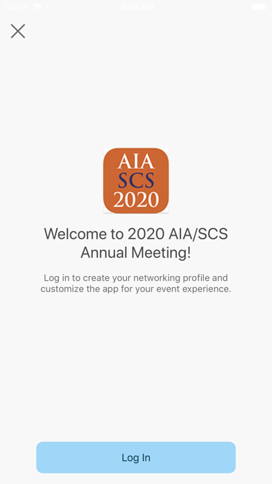 AIA/SCS Annual Meeting screenshot 3