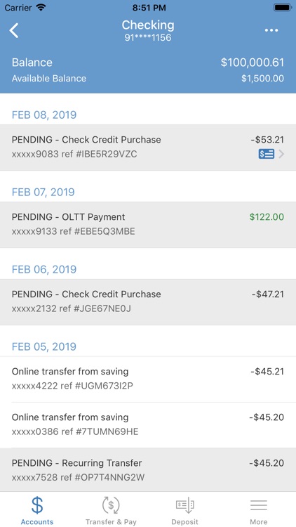 Amboy Bank's Mobile Banking screenshot-3
