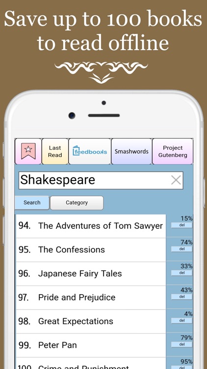 Gutenberg Reader + Many Books